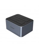 Orico докинг станция Storage - HDD/SSD Dock - 2 BAY Offline Clone 2.5/3.5 USB-C/USB-A - 6626C3-C-V1