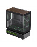 Gamemax кутия Case ATX - N90 BG - Addressable RGB, Modular Dual-Chamber