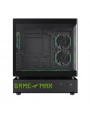 Gamemax кутия Case ATX - N90 BG - Addressable RGB, Modular Dual-Chamber