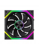 Gamemax Комплект вентилатори Fan Pack 3-in-1 3x120mm - FN12A-N2 WL-R - Reverse, Daisy-Chain, A-RGB