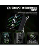 Gamemax водно охлаждане Water Cooling GLACIER 360 LCD BK - Addressable RGB
