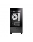 AeroCool кутия Case mATX - P300D Digi-G-BK-v1 - Digital Display, USB-C, 3 x 120 mm A-RGB