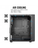 AeroCool кутия Case mATX - Hexform-G-BK-v2 - 3 fans included