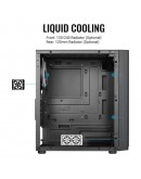 AeroCool кутия Case mATX - Hexform-G-BK-v2 - 3 fans included