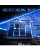 MCHOSE геймърска механична клавиатура Gaming Mechanical Keyboard Ace 60 Pro - 8K, TTC Uranus Magnetic Switch - Standard [Linear] (English US), Black
