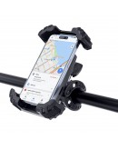 Acefast Стойка за телефон за колело Bicycle phone holder - Anti-skid, Shock-Absorbing - D23 - Black