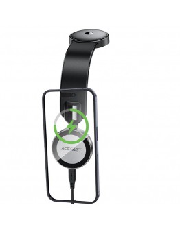 Acefast Стойка за телефон за кола Car phone holder - Magnetic Charging, 360 degree - D37 Black