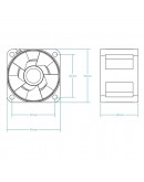 Arctic сървърен вентилатор Server Fan 40x40x28 Dual Ball - S4028-6K - ACFAN00185A