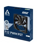 Arctic Вентилатор Arctic Fan F12 PWM PST (black) - 120mm/230-1350rpm