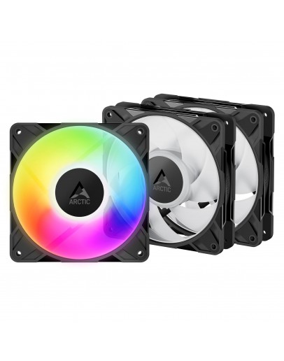 Arctic Комплект вентилатори Fan Pack 3-in-1 - P12 Pro A-RGB (Black)
