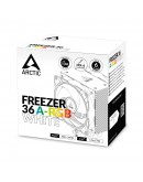 Arctic охладител Freezer 36 A-RGB White - LGA1851/LGA1700/AM5