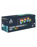 Arctic водно охлаждане Liquid Freezer III Pro 360 A-RGB Black