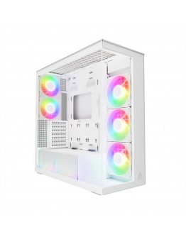 Arctic кутия Case E-ATX - Xtender (White) - 5 A-RGB Fans included