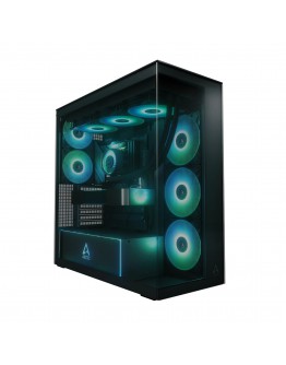 Arctic кутия Case E-ATX - Xtender (Black) - 5 A-RGB Fans included