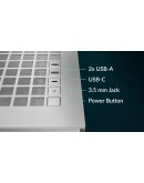 Arctic кутия Case E-ATX - Xtender VG (White) - PCIe Gen 4 riser included, 5 A-RGB Fans included