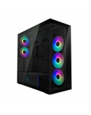 Arctic кутия Case E-ATX - Xtender (Mirror Black) - 5 A-RGB Fans included