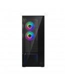 Arctic кутия Case E-ATX - Xtender (Mirror Black) - 5 A-RGB Fans included