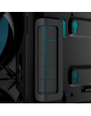 Arctic кутия Case E-ATX - Xtender VG (Mirror Black) - PCIe Gen 4 riser included, 5 A-RGB Fans included