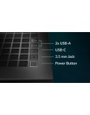 Arctic кутия Case E-ATX - Xtender VG (Mirror Black) - PCIe Gen 4 riser included, 5 A-RGB Fans included