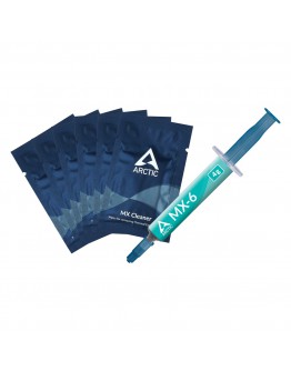 Arctic термо паста MX-6 Thermal Compound 4gr with 6pcs MX Cleaner