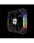 Gamdias Комплект вентилатори Fan Pack 3-in-1 3x120mm - AEOLUS P2-1203, Swappable Fan Blades (Reverse Fan Blades Included), Daisy-Chain, Infinity Mirror, A-RGB
