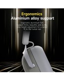 Ajazz безжични геймърски слушалки Wireless Gaming Headphones - AHM08 MAX Gray, White - Bluetooth , 2.4G
