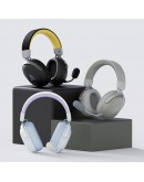 Ajazz безжични геймърски слушалки Wireless Gaming Headphones - AHM08 MAX Purple, White, Blue - Bluetooth , 2.4G
