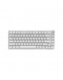 Ajazz геймърска механична клавиатура Gaming Mechanical Keyboard AK820 - Blue Switches [Tactile] (English US), White, Blue Light
