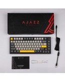 Ajazz геймърска механична клавиатура Gaming Mechanical Keyboard AK820 - Moon Switches [Linear] (English US), Black, Gray, RGB