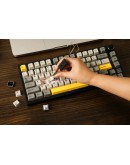 Ajazz геймърска механична клавиатура Wireless Gaming Mechanical Keyboard AK820 PRO - Flying Fish [Linear] (English US), Black, Gray