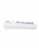 Ajazz геймърска механична клавиатура Wireless Gaming Mechanical Keyboard AK820 PRO - Flying Fish [Linear] (English US), Purple