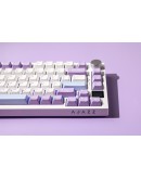 Ajazz геймърска механична клавиатура Wireless Gaming Mechanical Keyboard AK820 PRO - Flying Fish [Linear] (English US), Purple
