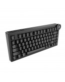 Ajazz геймърска механична клавиатура Wireless Gaming Mechanical Keyboard AK820 V2 PRO - White peach Switch [Linear] (English US), Black