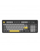 Ajazz геймърска механична клавиатура Wireless Gaming Mechanical Keyboard AK980 V2 - Gift Switch [Linear] (English US), Black, Gray