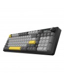 Ajazz геймърска механична клавиатура Wireless Gaming Mechanical Keyboard AK980 V2 - Gift Switch [Linear] (English US), Black, Gray