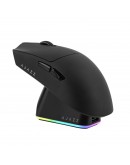 Ajazz професионална геймърска мишка AJ139P V3 MC - Wireless Gaming Mouse - 1K, Magnetic Charging Dock, Black