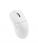Ajazz професионална геймърска мишка AJ139P V3 MC - Wireless Gaming Mouse - 1K, Magnetic Charging Dock, White