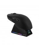 Ajazz професионална геймърска мишка AJ159 APEX - Wireless Gaming Mouse - 8K, Magnetic Charging Dock, Black