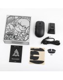 Ajazz професионална геймърска мишка AJ159 APEX - Wireless Gaming Mouse - 8K, Magnetic Charging Dock, Black