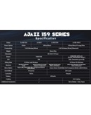 Ajazz професионална геймърска мишка AJ159 APEX - Wireless Gaming Mouse - 8K, Magnetic Charging Dock, Black