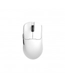 Ajazz професионална геймърска мишка AJ159 V2 MC - Wireless Gaming Mouse - 1K, Magnetic Charging Dock, White
