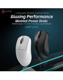 Ajazz професионална геймърска мишка AJ159 V2 MC - Wireless Gaming Mouse - 1K, Magnetic Charging Dock, White