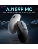Ajazz професионална геймърска мишка AJ159P MC - Wireless Gaming Mouse - 1K, Magnetic Charging Dock, White