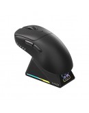 Ajazz професионална геймърска мишка AJ179 APEX - Wireless Gaming Mouse - 8K, Magnetic Charging Dock, Black