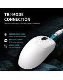 Ajazz професионална геймърска мишка AJ179 APEX - Wireless Gaming Mouse - 8K, Magnetic Charging Dock, Black