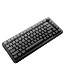 Ajazz геймърска механична клавиатура Wireless Gaming Mechanical Keyboard AK820 MAX - White birch [Linear] (English US), Side Printed, Gray