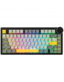 Ajazz геймърска механична клавиатура Gaming Mechanical Keyboard AK820 V2 - Arctic Isle Magnetic Switch [Linear] (English US), Black, Gray, Yellow