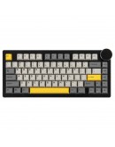 Ajazz геймърска механична клавиатура Gaming Mechanical Keyboard AK820 V2 - Arctic Isle Magnetic Switch [Linear] (English US), Black, Gray, Yellow