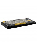 Ajazz геймърска механична клавиатура Gaming Mechanical Keyboard AK820 V2 - Arctic Isle Magnetic Switch [Linear] (English US), Black, Gray, Yellow