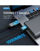 Orico външна кутия за диск Storage - Case - M.2 NVMe Dual-Bay - USB-C 10Gbps, Aluminium - AM2C3-2N-GY